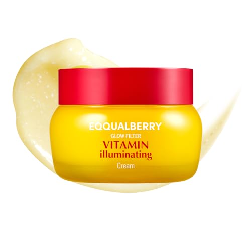 Vitamin Illuminating Cream - 1.69oz/50ml with Vitamin C & Niacinamide - Brightening & Hydrating Face Moisturizer - Single Pack