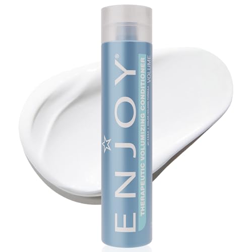 Therapeutic Volumizing Conditioner for Fine & Thinning Hair - Cooling Peppermint & Menthol, Lightweight, Color-Safe, 10.1 Fl Oz