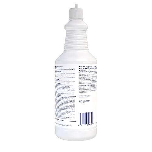 CREW Heavy Duty Toilet Bowl Cleaner Disinfectant 32oz Pack of 12 - Mint Scent
