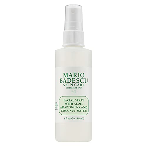 Mario Badescu Setting Facial Spray Mist with Aloe & Coconut Water, Refreshing and Hydrating Makeup Spray, Alcohol, Fragrance, Dye & Sulfate Free