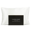 King 100% Mulberry Silk Pillowcase - White, 30mm, Luxury Bedding, Undyed