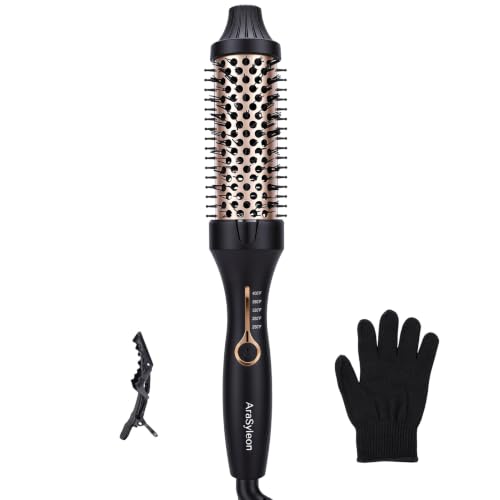 AraSyleon 1.5-Inch Negative Ion Thermal Round Hair Brush for Blowouts