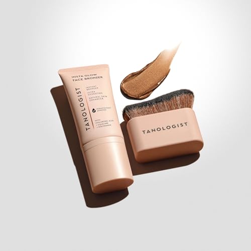 Tanologist Blending Brush, For Tanning Mousse, Water & Gradual Tanning Lotion, Streak-Free Self-Tanner Application, Contour & Define Face & Body, Vegan & Cruelty-Free Body Brush, 1 Count