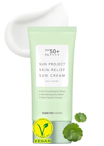 SPF50+ PA++++ Reef Safe Sunscreen with Centella Asiatica - Travel Size