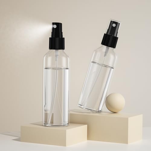 100PCS 1oz Travel Spray Bottles - Refillable Plastic Mist Bottles for Perfume, Skin & Hair Care