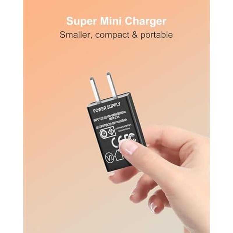 5V Power Cord for MANSPOT Shaver Charger Cord for MANSPOT Trimmer AC Power Adapter Electric Clipper Replacement VHBW