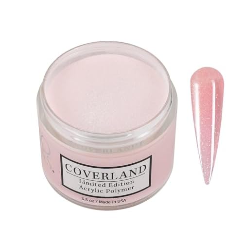Tones Acrylic Powder 3.5oz "I'm the Boss" - Long Lasting Coverland Acrylic Nail Dip Powder Made in Usa - Limited Edition Non-Yellowing Acrylic Powder for Salon French Home & Manicure Use Bubble-Free