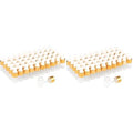 Wresty 50 Pcs Clear Glass Dropper Vails 2ml Mini Essential Oils Sample Dropper Bottles For Traveling Essential Oils Perfume Cosmetic Liquid,With 2 pcs dropper (Pack of 2)
