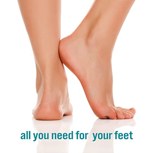 TRIM Pedicure Kit ? Everything You Need to Care for Your Feet ? Includes Toenail Clipper, Cuticle Pusher, Pumice Stone, Callus Remover, Contour Toe File, Nail Brush & Storage Pouch ? 6 (Pack of 4)