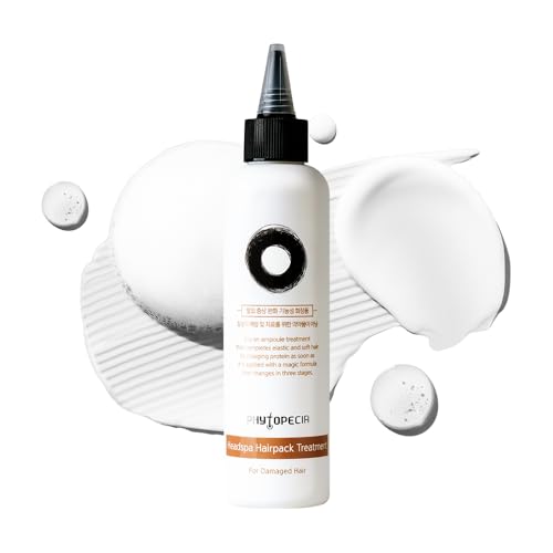 Deep Protein Hair Treatment for Damaged Hair 200mL - Silicone-Free, Korean Hair Mask