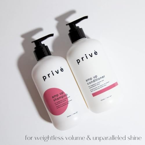 Privé Amp Up Volumizing Shampoo for Fine Hair 33.8 oz - Gentle, Long-Lasting Body
