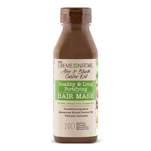 Creme of Nature Aloe & Black Castor Oil Hair Mask - 11.5 Oz Pack of 1