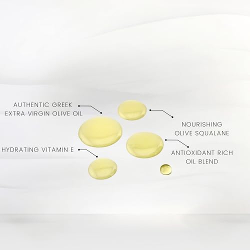 Hydrating Lip Oil with Olive Oil & Squalane - Non-Sticky, Nourishing Gloss
