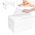Disposable Bed Sheets A-White 31.5 x 71 Inches for Massage Spa & Tattoo Tables