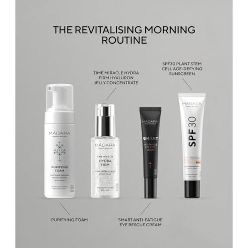 Madara Organic Skincare | SMART Anti-Fatigue Eye Rescue Cream - 15 ml, With a Smart Antioxidant Complex, Natural Aescin And Caffeine, 100% Natural Origin, Vegan, Ecocert Certified
