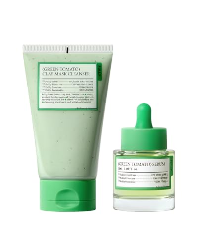 Green Tomato Pore Rescue Duo - Instant Pore Minimizer & Sebum Control for Sensitive Skin
