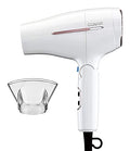 Conair White Travel Hair Dryer - Foldable, Double Ceramic, 1875W, Compact