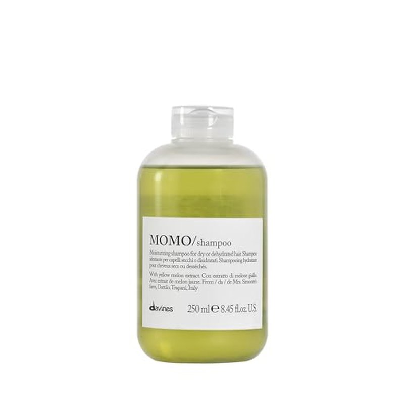 Davines MOMO Moisturizing Shampoo & Conditioner for Dry, Dehydrated Hair, Add Softness & Shine, Detangling Formula