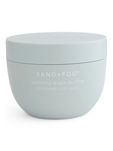 Sand + Fog Marshmallow Skies Whipped Body Butter - Luxurious Moisturizer 16.9oz