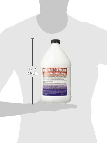 Food Grade Vegetable Glycerin 99.7% Pure for Skin, Soap, Cooking 1 Gallon