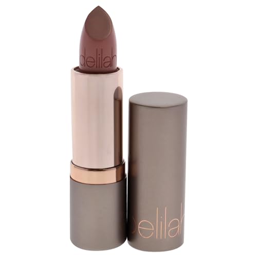Delilah - Colour Intense Cream Lipstick - Whisper - Rich Pigmented - Long Lasting, Hydrating, Velvety Creamy Lipstick For Women - Silky Matte Finish - Infused with Vitamin E - Vegan - 3.7g / 0.13 Oz