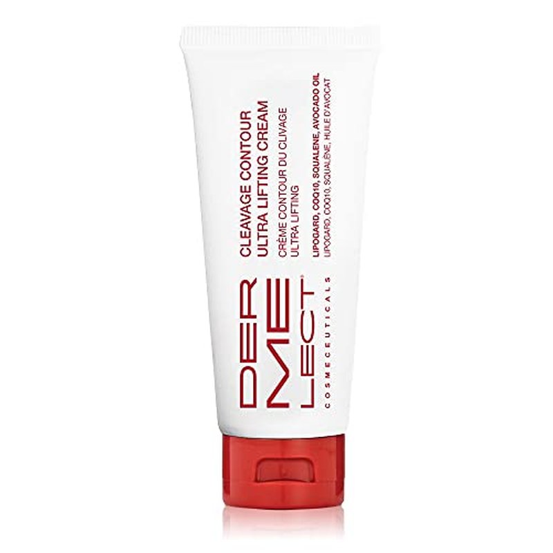 Dermelect Cleavage Contour Ultra Lifting Cream for D?collet? Anti Aging Cream with Squalene Jojoba Avocado Oil CoQ10 Hydrating Smoothing for Wrinkles Crepey Skin Sagging Bust Loss of Elasticity 4 oz