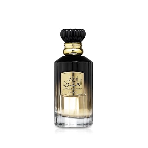 Lattafa Awraq Al Oud Unisex Eau De Parfum Spray 3.4oz - Long lasting, luxurious fragrance