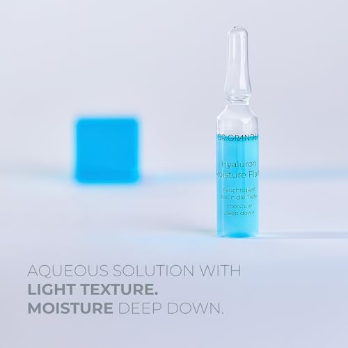 Hydrating Facial Ampoules - Intensive Moisture Boost with MicroHyaluronic Acid, 9ml