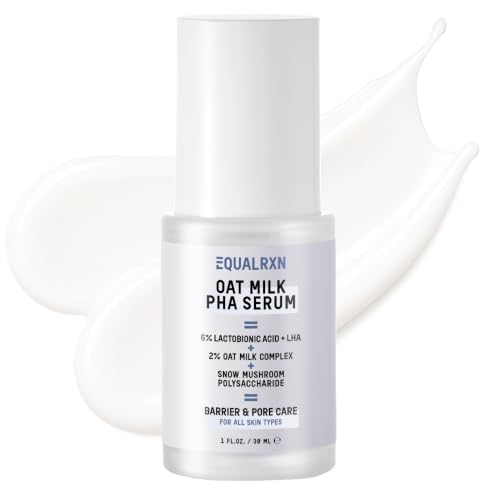 Oat Milk PHA Serum - Hydrating Exfoliant for Sensitive Skin, Pore Refinement & Barrier Care