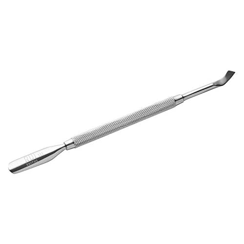 Rui Smiths Professional Double Ended Stainless Steel Metal Pusher (Cuticle Pusher) Bundle - Styles No. 104 and 106