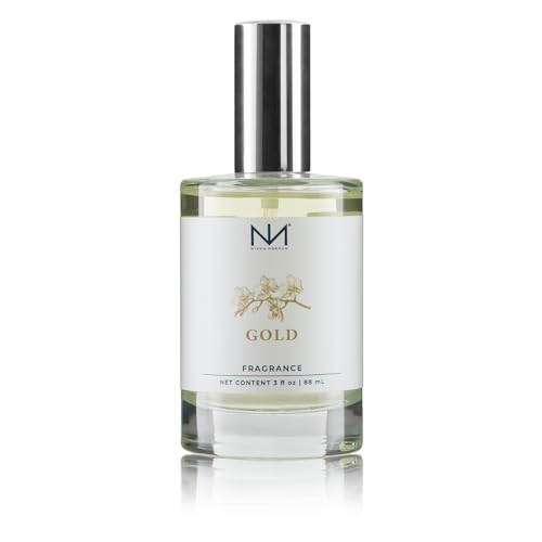 Women’s Gold Perfume | Long-Lasting Floral Amber Fragrance - 3 oz
