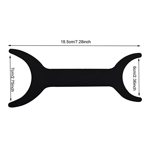 2 Pieces Silicone Orthodontic Photography Contraster - Flexible Dental Background Board C1+C2