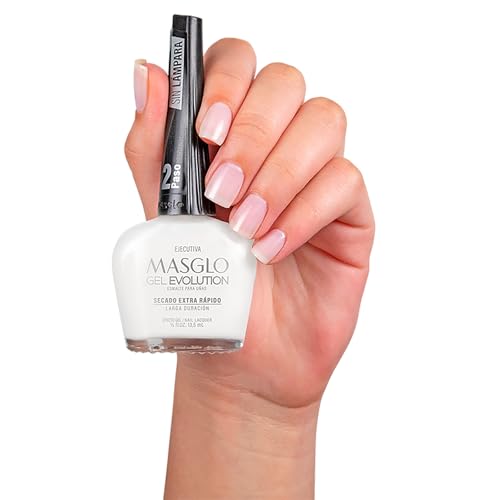Gel Nail Polish Set - Pink - No UV/LED Lamp Needed, Fast-Drying, 12-Day Wear, 14-Free, High-Gloss, Vegan - 0.5 oz Each