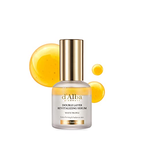 d'alba Piedmont Italian White Truffle Double Layer Revitalizing Serum 1.01 Fl Oz