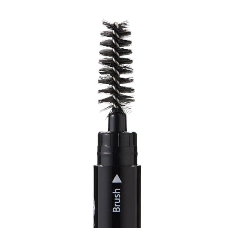 Arches & Halos Angled Brow Shading Pencil - Double Sided Eyebrow Filler and Spoolie - Angled Brush Design for Precise Shaping and Styling - Buildable, Easy Blend Pigment - Auburn - 0.012 oz