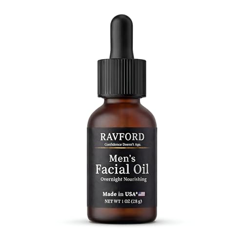 Men’s Face & Beard Oil - Hydrating Skin & Hair Moisturizer with Squalane & Argan Oil