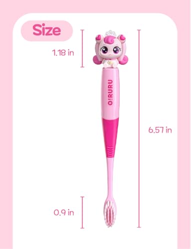 Compact Toothbrush Set with Soft Bristles and Ergonomic Handle - 4 Pack