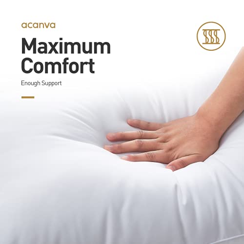 White King Bed Pillows Pack of 4 - Cooling Hotel Quality Down Alternative
