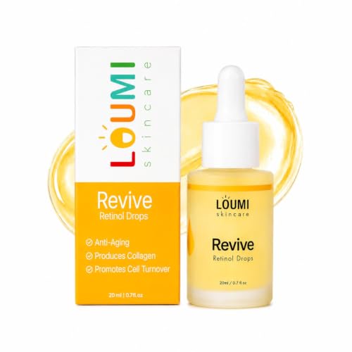 Revive Retinol Night Serum with Hyaluronic Acid & Botanical Oils - Lightweight, Vegan & Cruelty-Free – 20ml