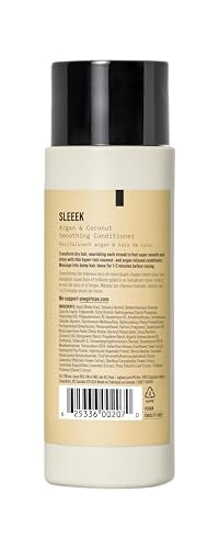 AG Care Sleeek Argan & Coconut Conditioner - New Collection, 8 Fl Oz