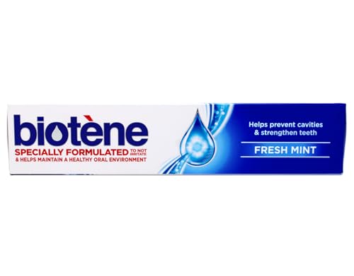 Dry Mouth Toothpaste with Enzymes & Fluoride - Fresh Mint, 4.3oz x4