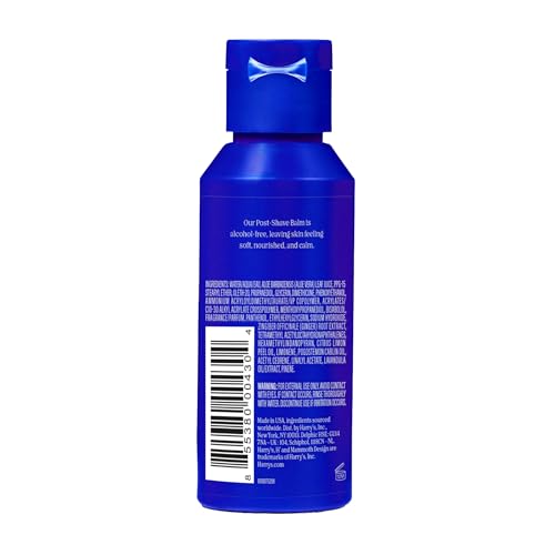 Men's Post-Shave Balm with Aloe 3.4 Fl Oz Pack of 4 - Calms & Moisturizes Skin