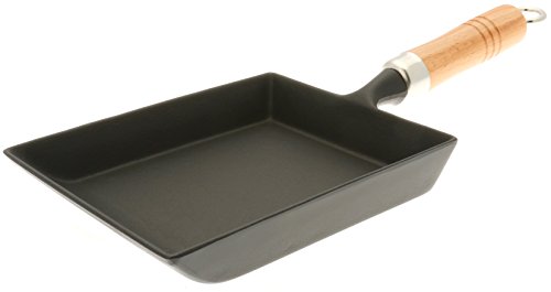 Cast Iron Tamagoyaki Omelette Pan - Rectangular Japanese Cooking Skillet