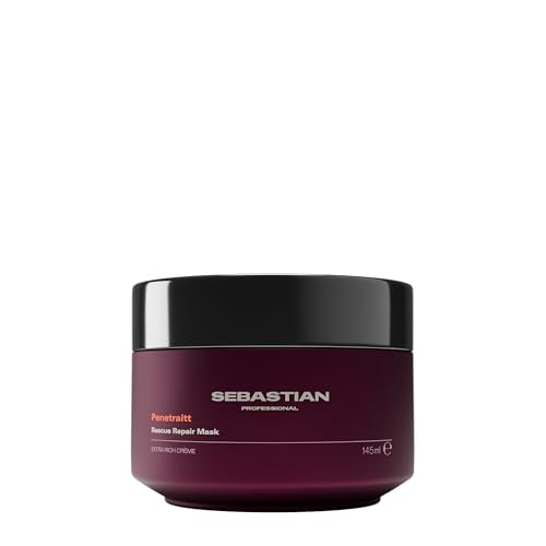 Sebastian Professional Penetraitt Deep Repair Hair Mask 4.9 Fl Oz - Restores Strength & Shine