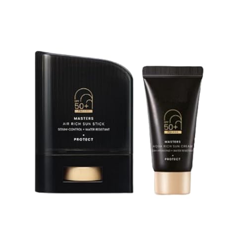 Masters Air Rich SPF50+ PA++++ Sun Stick 14g - Lightweight Water-Resistant Face Sunscreen