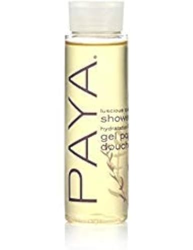Paya Organic Shower Gel - 1 oz Mini Bottles, Case of 144, Eco-Friendly