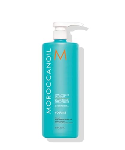 Moroccanoil Extra Volume Shampoo 33.8 Fl Oz - Weightless Body & Volume Boost
