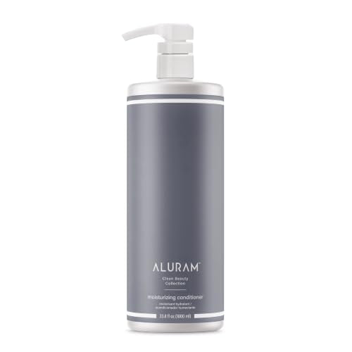 Aluram Coconut Water Moisturizing Conditioner 33.8 Fl Oz for Medium to Coarse Hair
