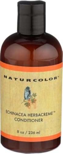 Naturcolor Echinacea Herbal Conditioner 8 oz - Color-Safe, Deep Moisture, Nourishing Hair Care