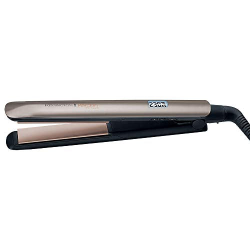 Remington Keratin & Almond Oil Flat Iron - Digital Display, 5 Heat Settings